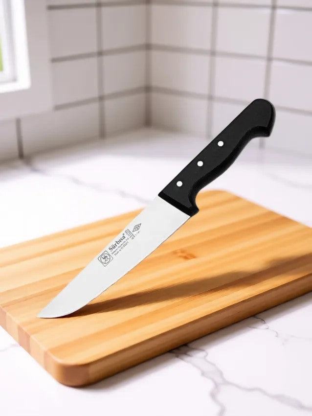 Sürmene Kasap Bıçağı 30 Cm Pimli Dayanıklı Keskin Et Bıçağı Kuşbaşı Ve Kurban Kesim Sürbisa 61020