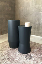 Alanco Design-Pureline Antrasit Kompakt 2'li Yan Sehpa-Sehpa-1-Milagron.com