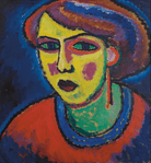 Alexej Von Jawlensky - Sarışın Kadın