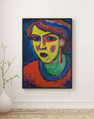 Alexej Von Jawlensky - Sarışın Kadın