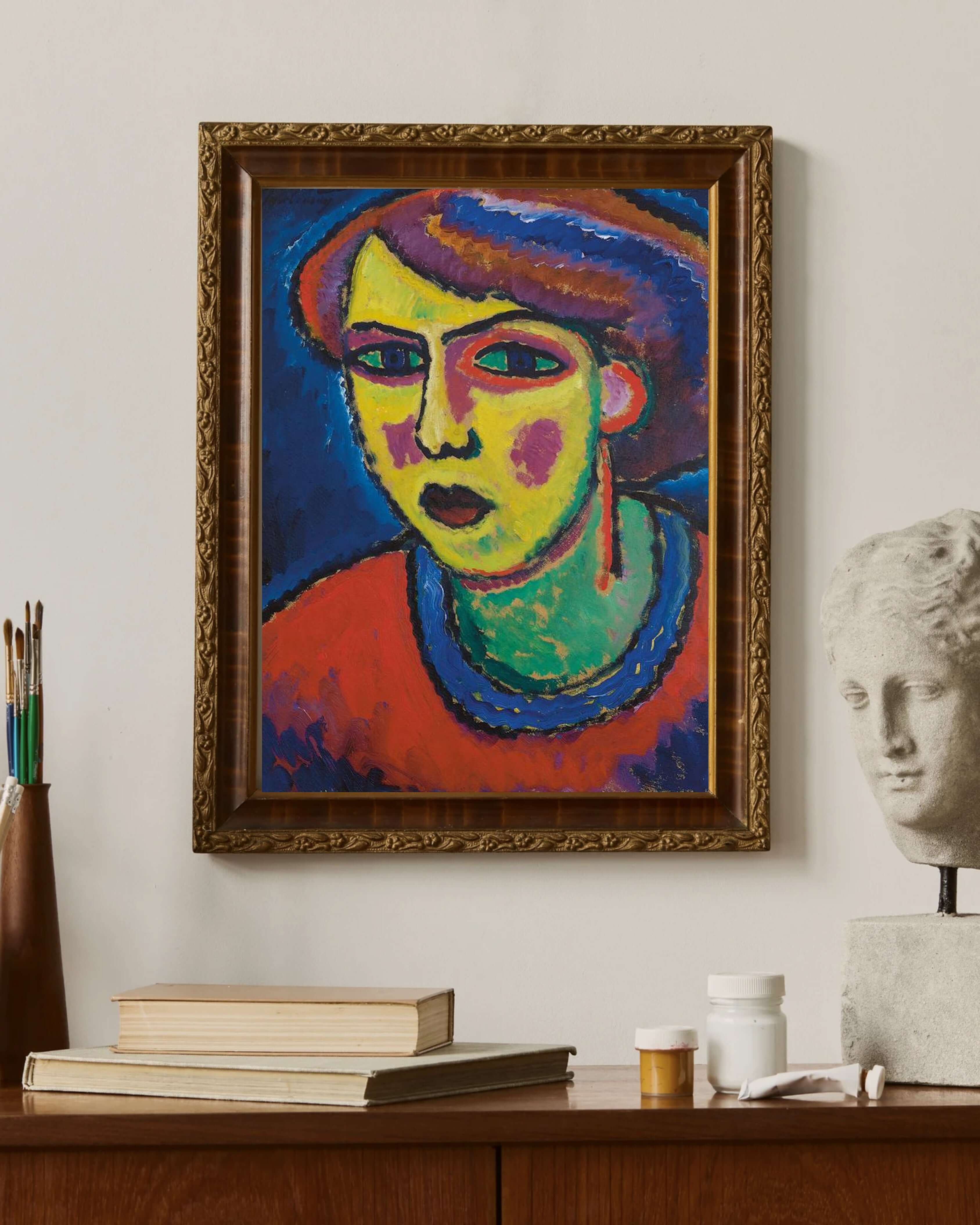 Alexej Von Jawlensky - Sarışın Kadın
