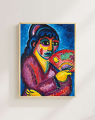 Alexej Von Jawlensky - Yelpazeli Kadın
