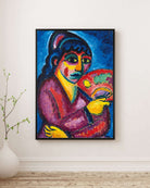 Alexej Von Jawlensky - Yelpazeli Kadın