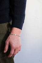 Aleyna Cebeci Jewelry-Initial Bileklik, 925 Ayar Gümüş-Bileklik-2-Milagron.com