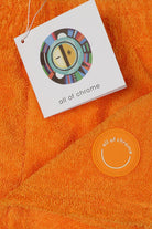 All Of Chrome-Turuncu Havlu Şort-Şort-4-Milagron.com