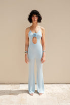 Alreves-Brisa Shiny Stone Low-cut Jumpsuit-Tulum-1-Milagron.com