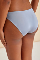 Amarelle-Paris Gri Mavi Dantelli Slip Külot-Bikini Külot-6-Milagron.com