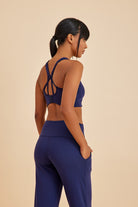 Amarelle-Sportive Lacivert Light Touch Bilekten Lastikli Jogger Eşofman Alt-Eşofman-4-Milagron.com