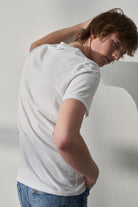 American Vintage-Decatur White T-shirt-T-Shirts-4-Milagron.com