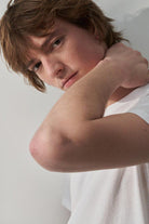 American Vintage-Decatur White T-shirt-T-Shirts-5-Milagron.com