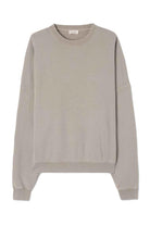 American Vintage-Sweat ML Col Rond Taupe Vintage-Sweatshirts & Hoodies-1-Milagron.com