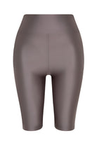 Amour Et Naturel-Diana Parlak Biker Tayt Gri-Tayt-1-Milagron.com