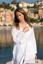 Amour Et Naturel-Nicole Şort Beyaz-Şort-1-Milagron.com