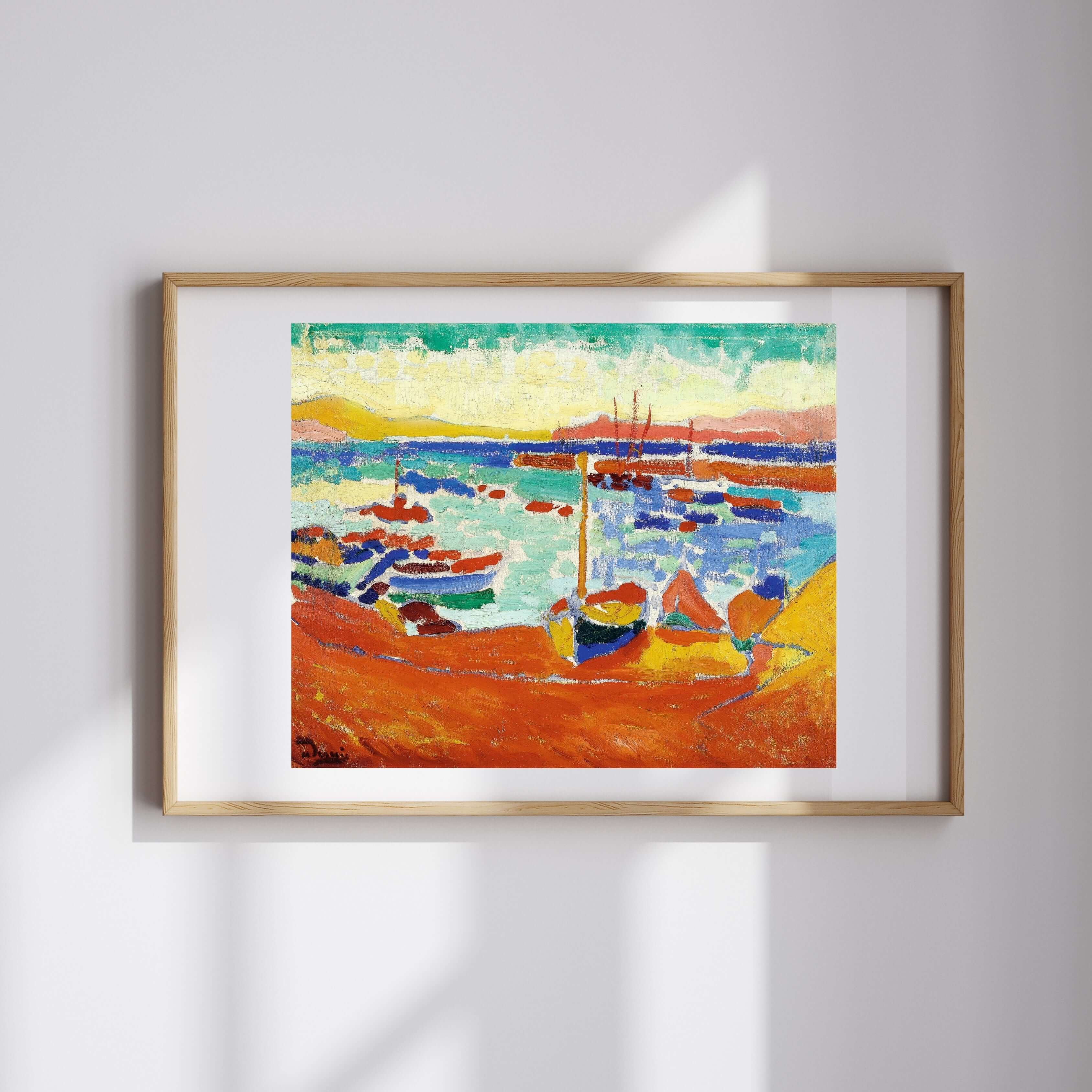 André Derain - Collioure'Da Tekneler