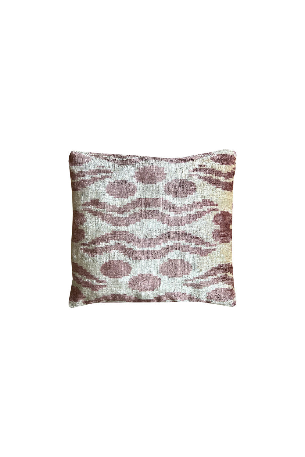 Ani Studio-Ayla Silk Velvet Ikat Pillow Case-Yastık-1-Milagron.com