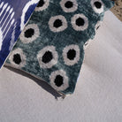 Ani Studio-Blake Silk Velvet Ikat Pillow Case-Yastık-3-Milagron.com