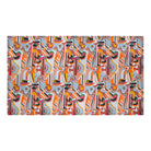 Ani Studio-Delta Linen Abstract Printed Tablecloth Sunset-Masa Örtüleri-1-Milagron.com