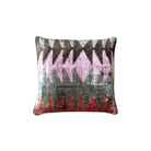 Ani Studio-Faye Silk Velvet Ikat Pillow Case-Yastık Kılıfı-1-Milagron.com