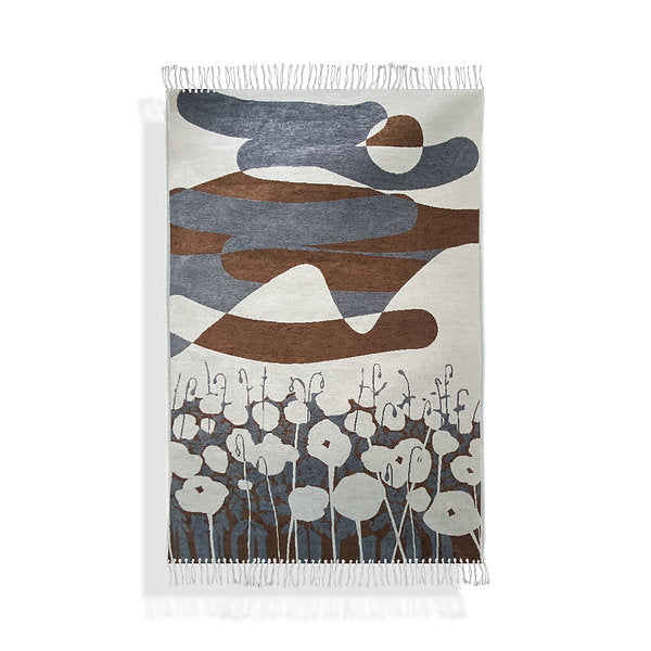 Ani Studio-Floral Double Sided Kilim-Kilim-1-Milagron.com