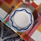 Ani Studio-Iris Linen Geometric Printed Tablecloth-Masa Örtüleri-1-Milagron.com