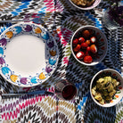 Ani Studio-Maren Linen Doodle Printed Tablecloth-Masa Örtüleri-2-Milagron.com