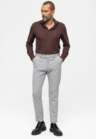 Antioch-Açık Gri Erkek Slim Fit Kumaş Pantolon-Kumaş Pantolon-3-Milagron.com