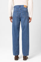 Antioch-Açık Mavi Yüksek Bel Regular Fit Erkek Kot Pantolon-Kot Pantolon-6-Milagron.com