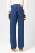 Antioch-Açık Mavi Yüksek Bel Relaxed Fit Erkek Kot Pantolon-Kot Pantolon-6-Milagron.com