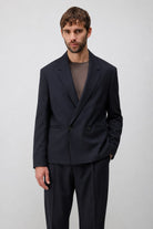 Antioch Açık Lacivert Relaxed Fit Erkek Blazer Ceket