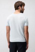 Antioch Bebe Mavi Dokulu Erkek Triko T-Shirt