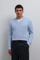 Antioch-Antioch Bebe Mavi Dokulu V Yaka Erkek Kazak-Kazak-1-Milagron.com