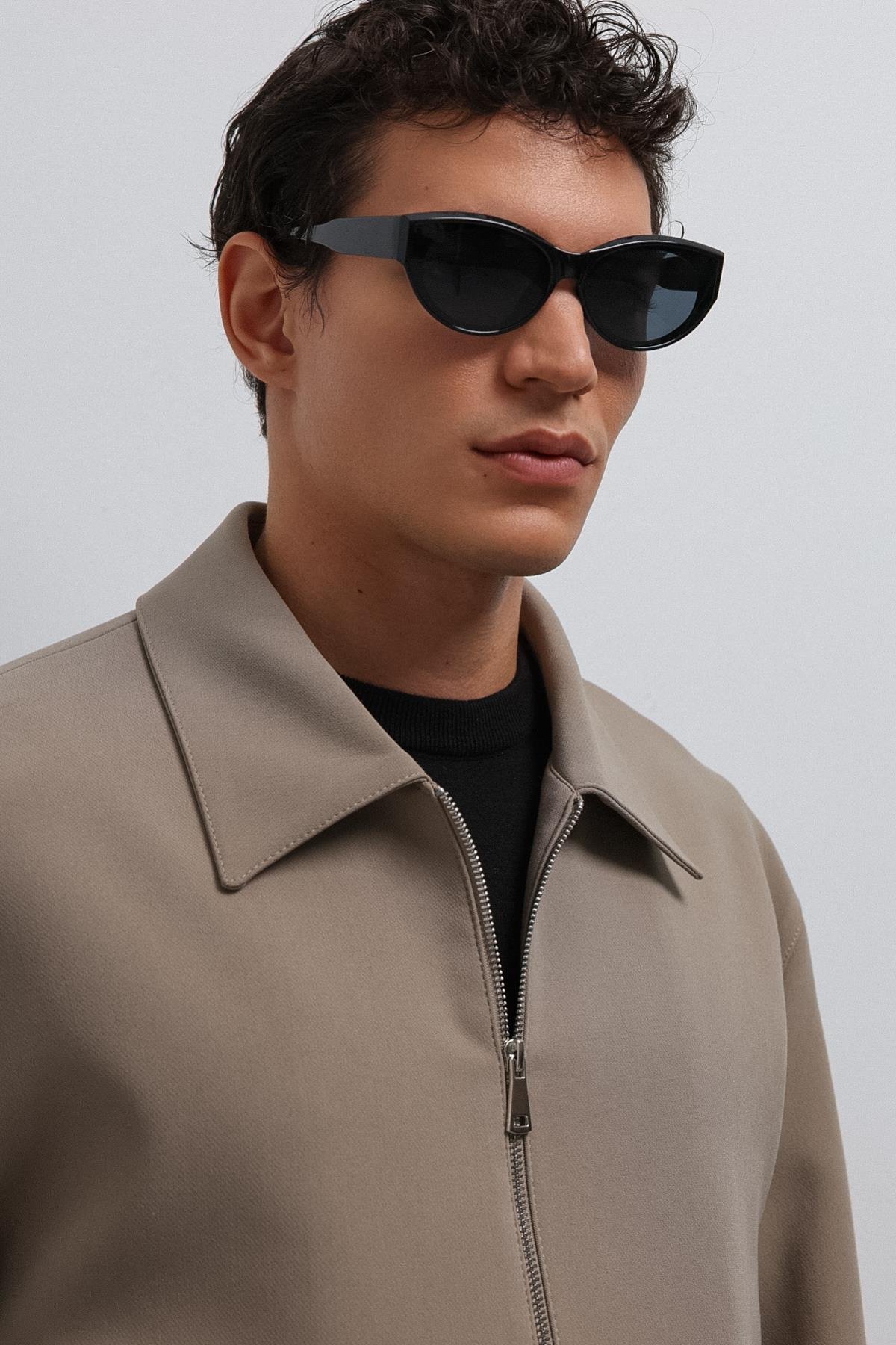 Antioch-Antioch Bej Fermuarlı Mevsimlik Erkek Mont-Mont-4-Milagron.com