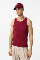 Antioch Bordo Slim Fit Erkek Atlet