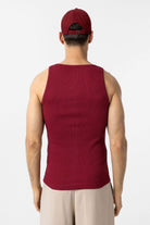 Antioch Bordo Slim Fit Erkek Atlet
