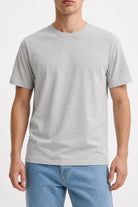 Antioch Gri Pamuklu Erkek T-Shirt