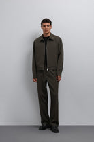 Antioch-Antioch Haki Fermuarlı Mevsimlik Erkek Mont-Mont-2-Milagron.com