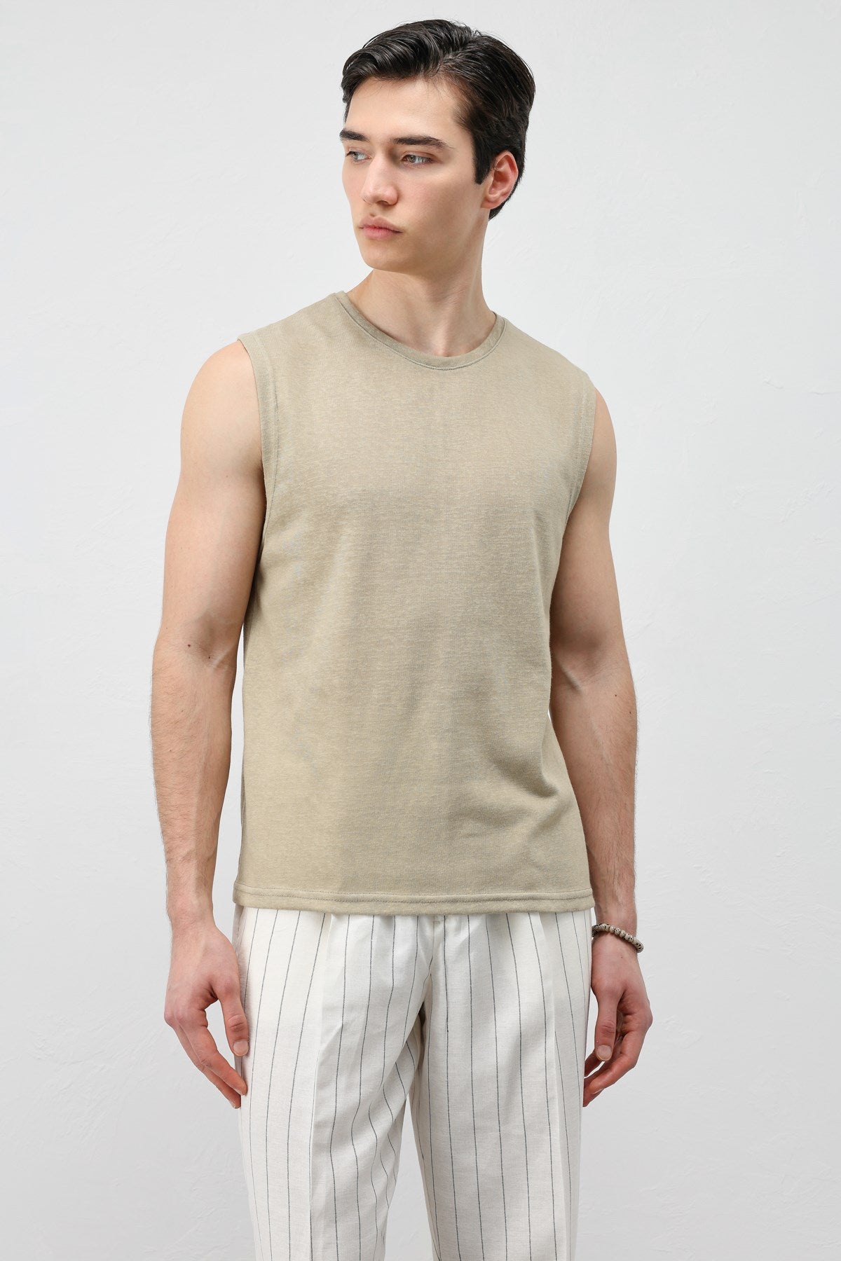 Antioch Haki Kolsuz Erkek T-Shirt
