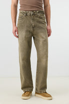 Antioch Haki Relax Fit Erkek Jean