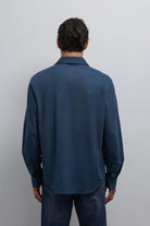 Antioch-Antioch İndigo Relax Fit Erkek Gömlek-Gömlek-5-Milagron.com