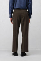 Antioch Kahve 1 Relax Fit Pilili Erkek Pantolon