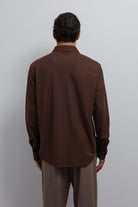 Antioch-Antioch Kahve Relax Fit Erkek Gömlek-Gömlek-5-Milagron.com