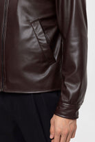 Antioch-Antioch Kahve Suni Deri Erkek Mont-Mont-6-Milagron.com