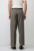 Antioch Koyu Haki Relax Fit Baggy Pilili Erkek Pantolon