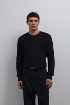 Antioch-Antioch Lacivert Dokulu Erkek Kazak-Kazak-1-Milagron.com