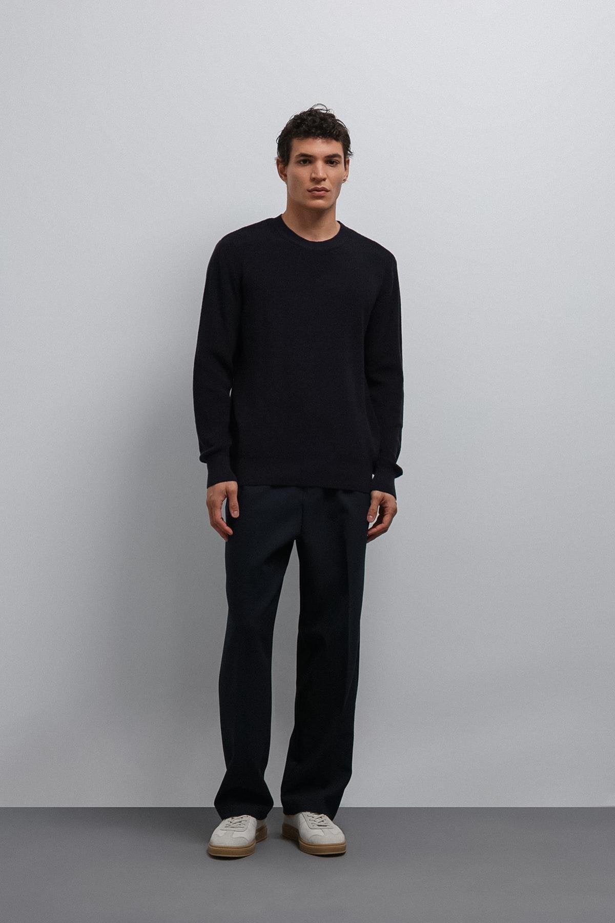 Antioch-Antioch Lacivert Dokulu Erkek Kazak-Kazak-2-Milagron.com