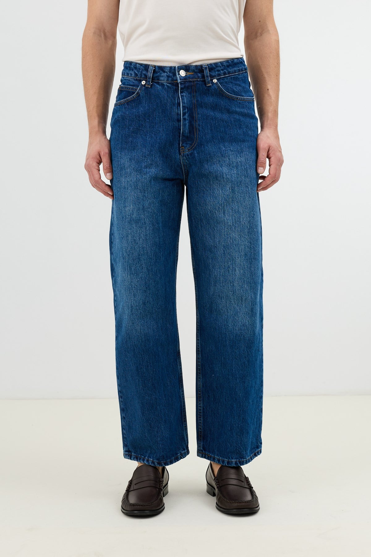 Antioch Mavi Relax Fit Erkek Jean