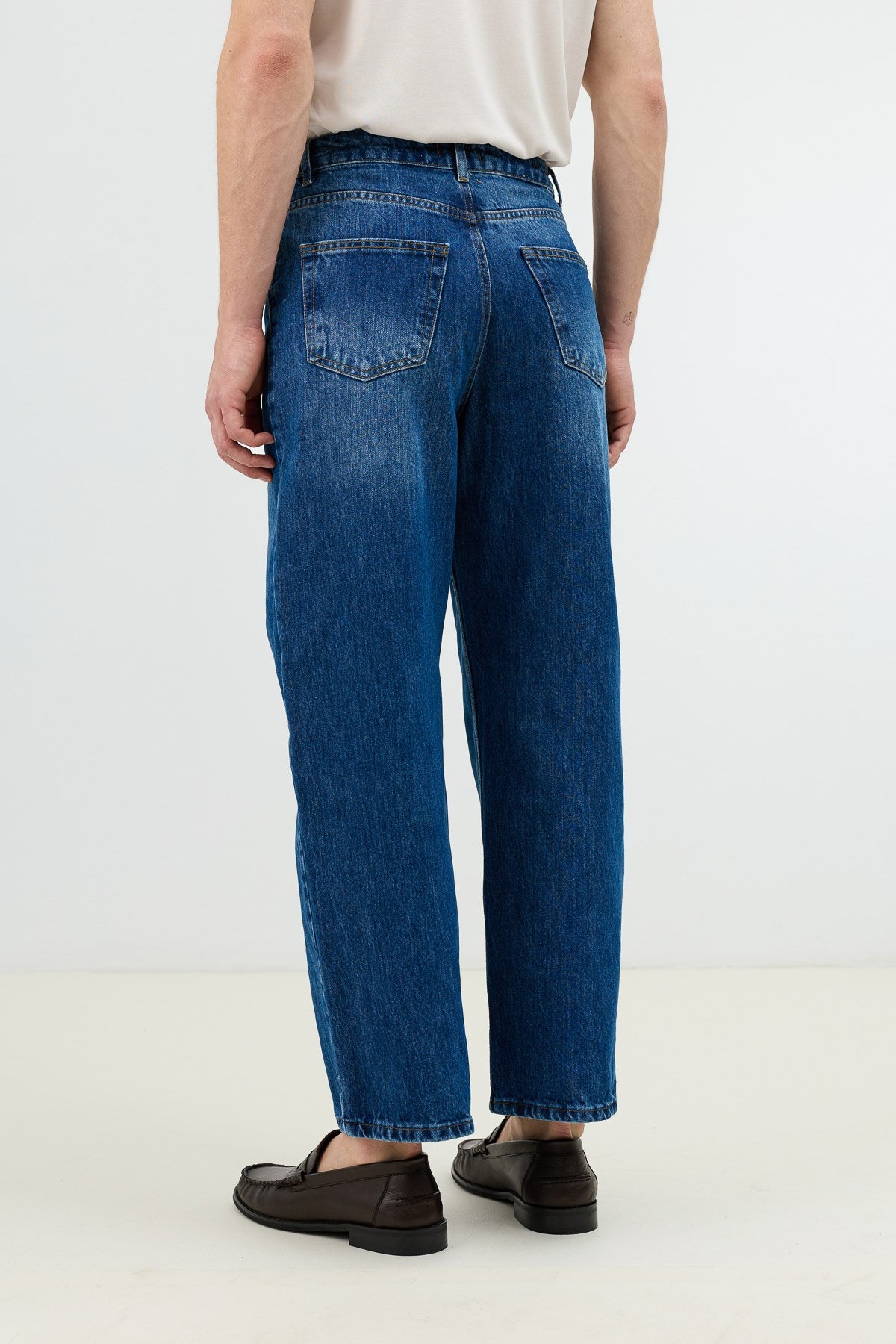 Antioch Mavi Relax Fit Erkek Jean