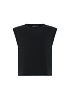 Antioch Siyah Modal Kumaş Kadın T-Shirt