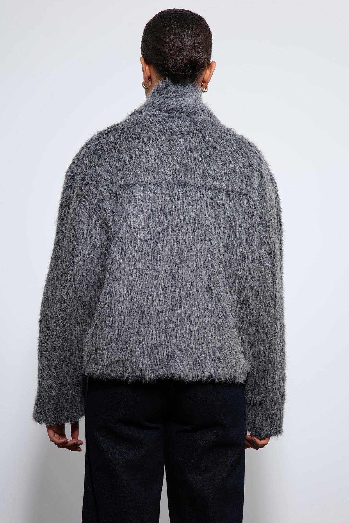 Antioch-Antrasit Atkı Yaka Suni Kürklü Kaban-Kaban-6-Milagron.com