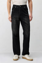 Antioch Antrasit Baggy Fit Erkek Jean